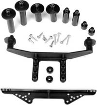 Traxxas Slash/Rustler Front and Rear Body Mount Set with hardware