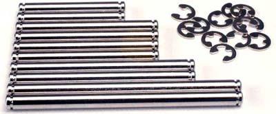 Traxxas Nitro Rustler Suspension Pin Set, Hard Chrome With E-Clips