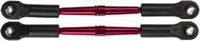 Traxxas Stampede Turnbuckles-61mm, red aluminum (2)