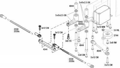 Traxxas T-Maxx Turnbuckles, 94mm (2)