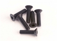 Traxxas 3 x 12mm Countersunk Machine Hex Drive Screws (6)