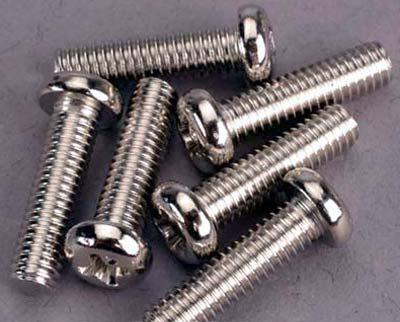 Traxxas 4 x 31mm Roundhead Machine Screws (6)