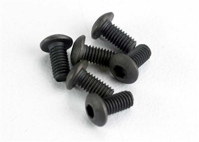 Traxxas 3 x  6mm Button Head Machine Hex Drive Screws (6)