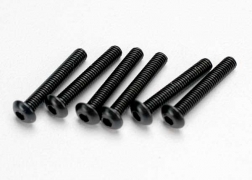 Traxxas 3 x 18mm Button Head Machine Hex Drive Screws (6)