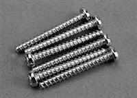 Traxxas 3 x 25mm Roundhead Screws, Self-Tapping (6)