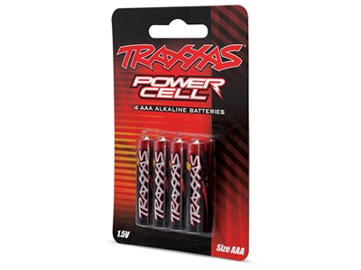 Traxxas Power Cell AAA Alkaline Batteries (4)