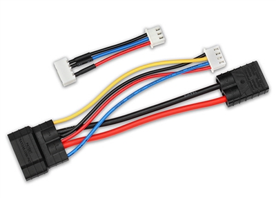 Traxxas ID adapter to standard balance charger for 2S or 3S