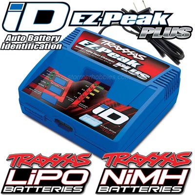 Traxxas EZ Peak Plus 4 Amp Auto iD Battery Charger for NiMH/LiPo