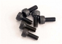 Traxxas 2.5 x 6mm Cap Head Machine Hex Drive Screws (6)