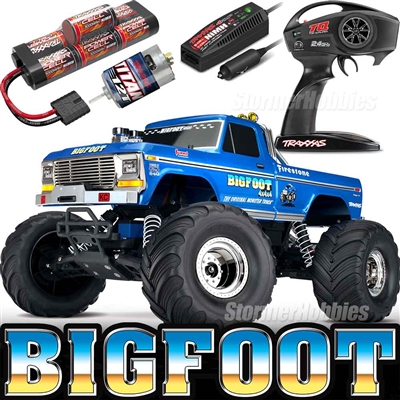 Traxxas Original Bigfoot Monster Truck RTR, blue