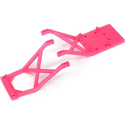 Traxxas Monster Jam Skid Plates-Front And Rear, pink