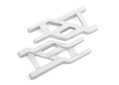 Traxxas Rustler/Stampede/Slash Front Suspension Arms, HD White (2)