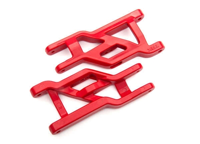 Traxxas Rustler/Stampede/Slash Front Suspension Arms, HD Red (2)