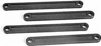 Traxxas Rustler/Stampede Camber Link Set-Front And Rear, Black (4)