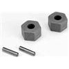 Traxxas Rustler/Stampede/Slash Front Hex Wheel Hubs-Tall Offset (2)