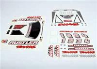 Traxxas Rustler Decal Sheet