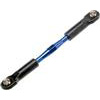 Traxxas Blue Rear Turnbuckle, 49mm with rod ends (1)