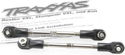 Traxxas Rustler/Slash 59mm Toe-In Turnbuckle Link Set (2)