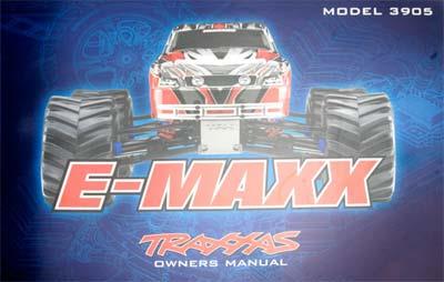 Traxxas E-Maxx 16.8 Owners Manual