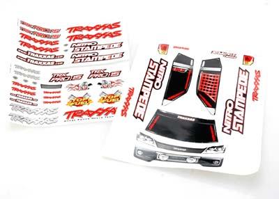 Traxxas Nitro Stampede Decal Sheet