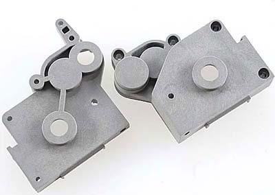 Traxxas Nitro Stampede Gearbox Halves- Left And Right, Grey Plastic