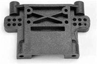 Traxxas Nitro Rustler/Nitro Stampede Rear Bulkhead, Black Plastic