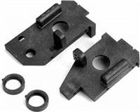 Traxxas Nitro 4-Tec Rear Side Plates And Belt Tension Cams (2)