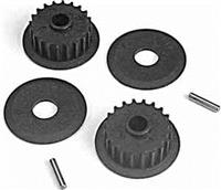 Traxxas Nitro 4-Tec Middle Pulleys, 20 Groove (2)