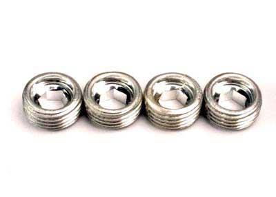 Traxxas T-Maxx/E-Maxx Pivot Ball Caps, Aluminum (4)