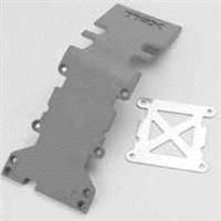 Traxxas Maxx Rear Skidplate, Grey Plastic-Fits All Maxx Trucks