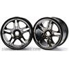 Traxxas Revo 3.3 Split Spoke 3.8" 17mm Rims, black (2)