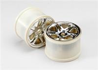 Traxxas Revo 3.3 Split Spoke 3.8" 17mm Rims, chrome (2)