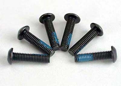 Traxxas 3 x 12mm Button Head Machine Hex Drive Screws (6)