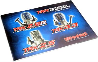 Traxxas TRX 3.3/2.5r/2.5 Engine Manual