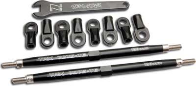 Traxxas Revo/Summit Tubes Light Turnbuckles-Black Aluminum (2)