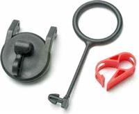 Traxxas Revo Fuel Tank Cap Pullring And Engine Shut Off Clamp