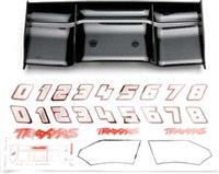 Traxxas Revo Rear Wing, Exo-Carbon Finish