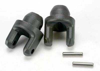 Traxxas Revo/E-Maxx 16.8 Stub Axle Yokes With Pins (2 Of Each)