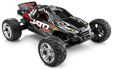 Traxxas Jato 3.3 RTR 2wd Nitro Stadium Truck with Red/Yellow Body