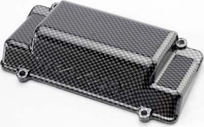 Traxxas Jato 3.3 Rear Bumper Battery Box Cover, Exo-Carbon Finish