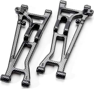 Traxxas Jato 3.3 Front Suspension Arm Set, Exo-Carbon Finish (2)