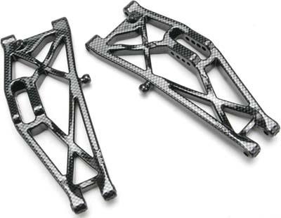 Traxxas Jato Rear Suspension Arms, Exo Carbon Finish (2)