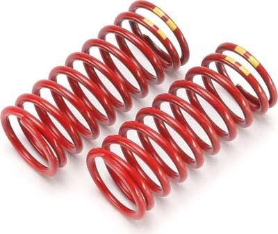 Traxxas Summit Long GTR Shock Spring, Red-4.9 Rate Double Yellow