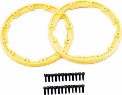 Traxxas Summit Beadlock-Style Sidewall Protectors, Yellow (2)