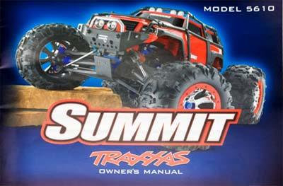 Traxxas Summit Owners Manual