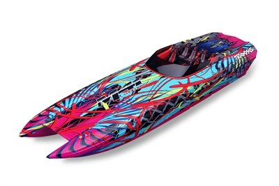 .Traxxas M41 RTR Brushless Electric Catamaran Boat with TSM