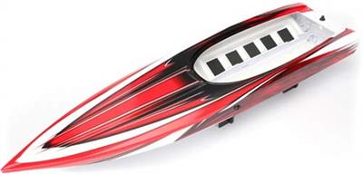 Traxxas Spartan Hull With Red Graphics