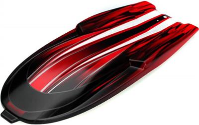 Traxxas Spartan Hatch Cover, Red Graphics