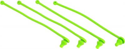 Traxxas Spartan Body Clip Retainer, Green (4)