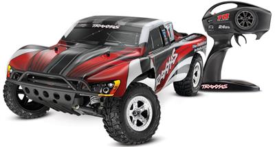 .Traxxas Slash 2wd RTR SC Truck with Red Body